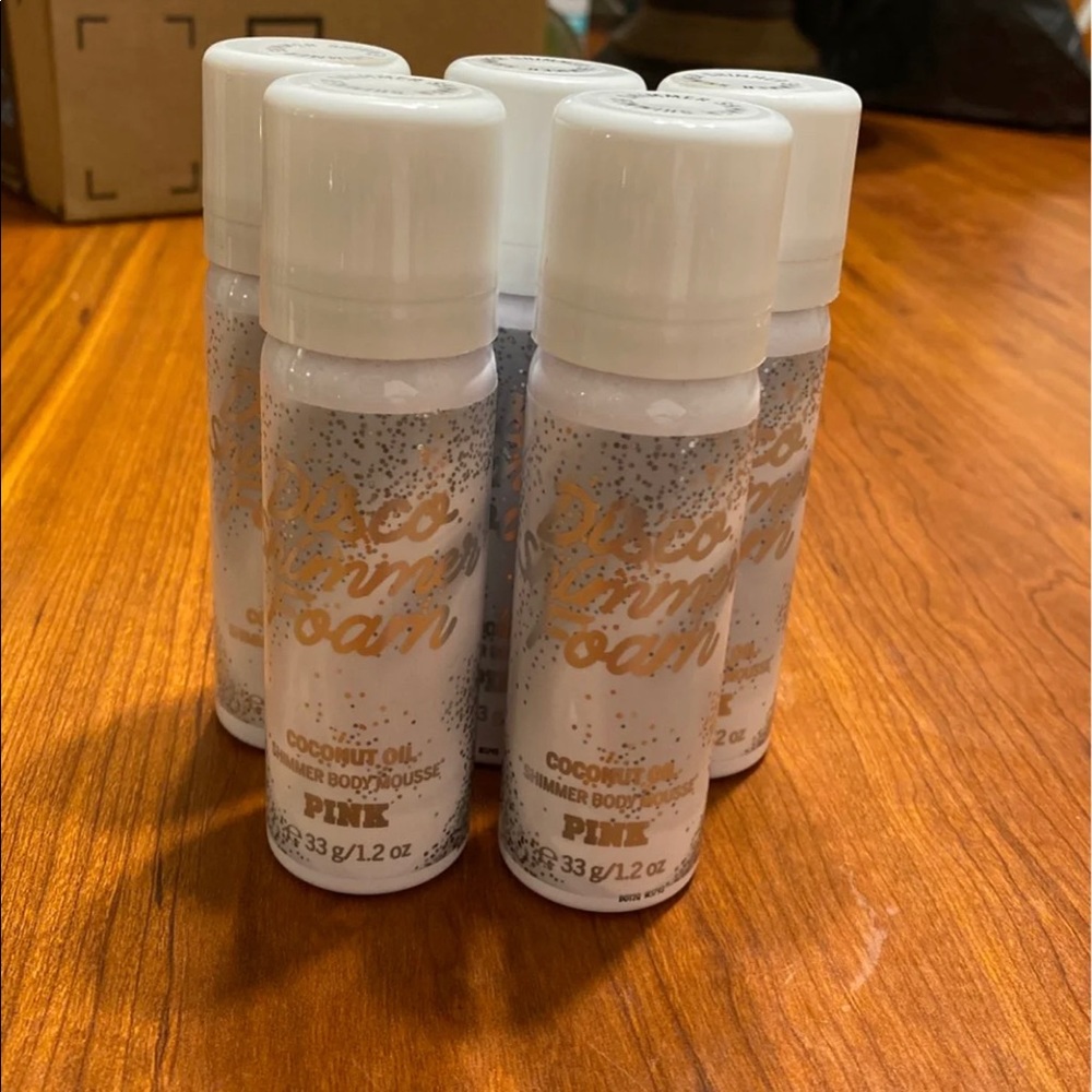 PINK- Disco Shimmer foam